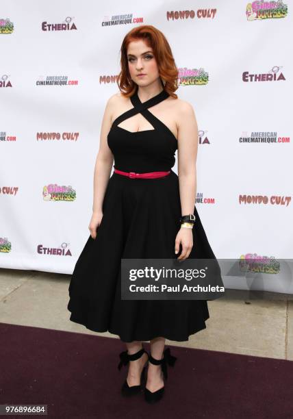 Actress Savannah Rose Scaffe attends the Etheria Film Night at the Egyptian Theatre on June 16, 2018 in Hollywood, California.