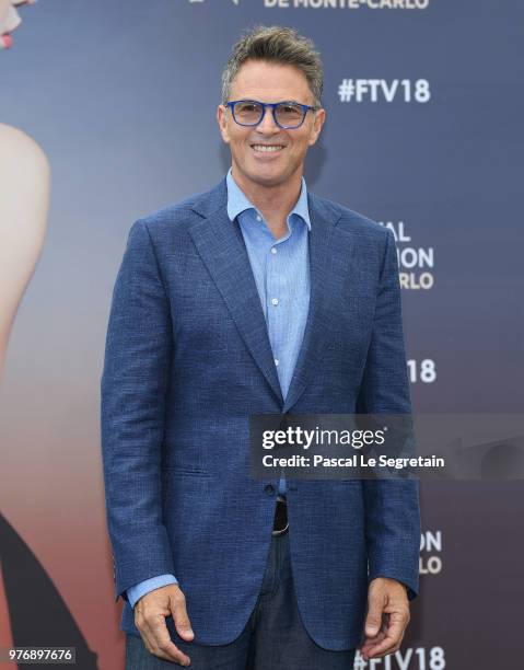 Tim Daly from the serie "Madam Secretary" attends a photocall during the 58th Monte Carlo TV Festival on June 17, 2018 in Monte-Carlo, Monaco.