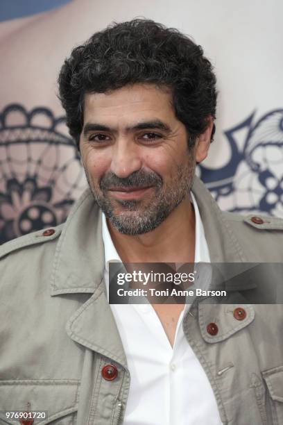 Abdelhafid Metalsi from the serie 'Cherif' attends a photocall during the 58th Monte Carlo TV Festival on June 16, 2018 in Monte-Carlo, Monaco.