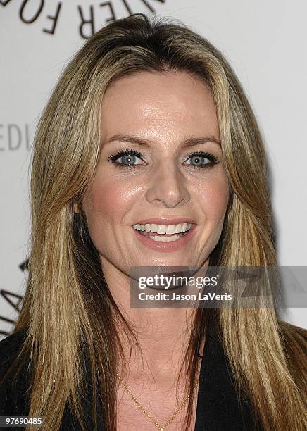 Actress Jessalyn Gilsig attends the "Glee" event at the 27th annual PaleyFest at Saban Theatre on March 13, 2010 in Beverly Hills, California.