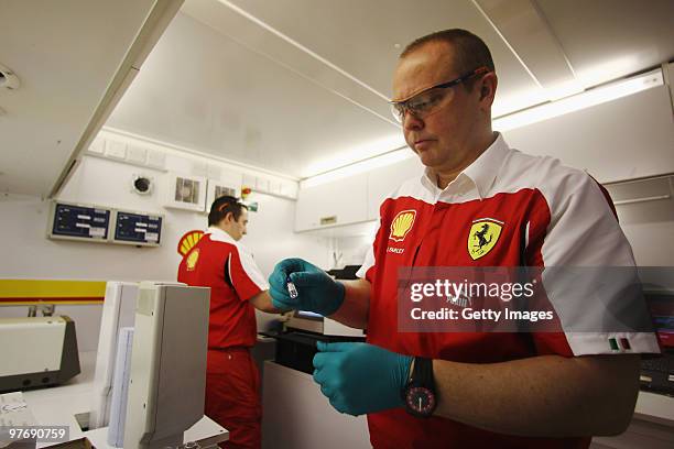 Shell At The F1 Grand Prix Of Bahrain Photos and Premium High Res ...