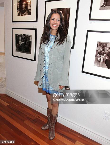 Actress Sheetal Sheth attends 'Retrospective: The Work of Victor Friedman' hosted by Faraci Art + Design on March 13, 2010 in Santa Monica,...