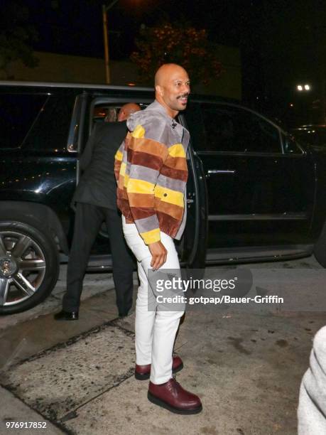 Common is seen on June 16, 2018 in Los Angeles, California.