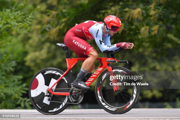 Nathan Haas of Australia and Team Katusha Alpecin / during the 82nd Tour of Switzerland 2018, Stage 9 a 34,1km individual time trial stage from...