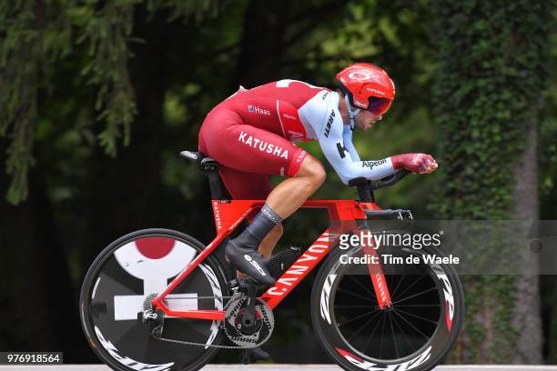 Nathan Haas of Australia and Team Katusha Alpecin / during the 82nd Tour of Switzerland 2018, Stage 9 a 34,1km individual time trial stage from...
