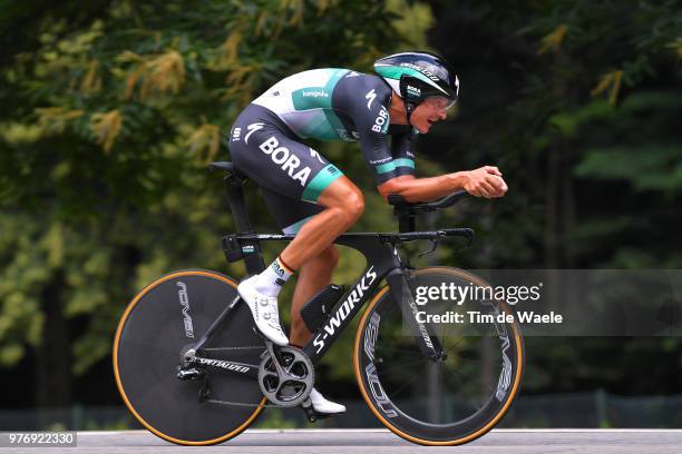 Marcus Burghardt of Germany and Team Bora - Hansgrohe / during the 82nd Tour of Switzerland 2018, Stage 9 a 34,1km individual time trial stage from...