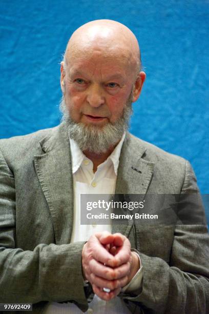 Michael Eavis speaks at the International Live Music Conference at Royal Garden Hotel on March 14, 2010 in London, England.