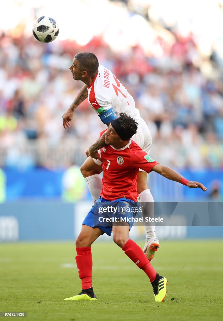 Costa Rica v Serbia: Group E - 2018 FIFA World Cup Russia