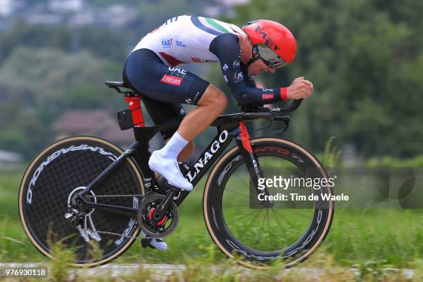Jan Polanc of Slovenia and UAE Team Emirates / during the 82nd Tour of Switzerland 2018, Stage 9 a 34,1km individual time trial stage from Bellinzona...
