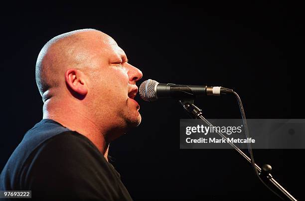 Black Francis of The Pixies performs on stage in concert at the Hordern Pavilion on March 14, 2010 in Sydney, Australia.