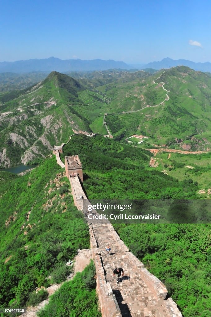 Great Wall of China in Simatai