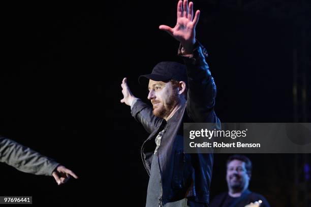 Scott Grimes from Band with TV performs at the grand opening of Loehmann's in Costa Mesa on March 13, 2010 in Costa Mesa, California.