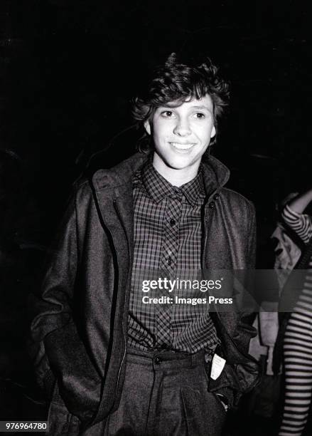 Kristy McNichol circa 1980 in New York.