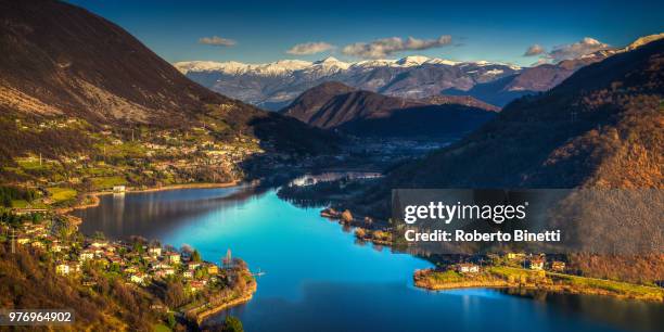 endine lake 2 italy - binetti stock pictures, royalty-free photos & images