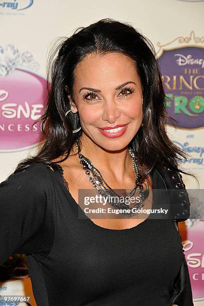 Joumana Kidd attends Princess Tiana's official induction into the Disney Princess Royal Court and "The Princess and the Frog" DVD launch at The New...