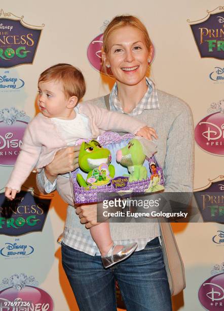 Helena Giersch and Kelly Rutherford attend Princess Tiana's official induction into the Disney Princess Royal Court and "The Princess and the Frog"...