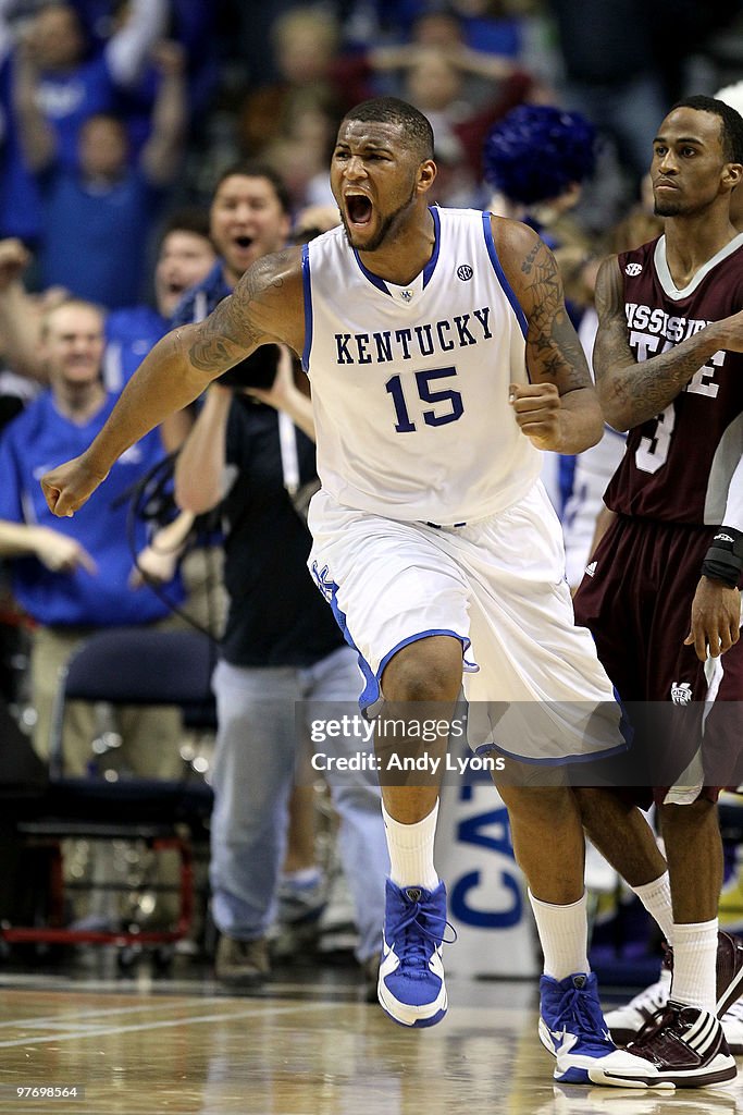 SEC Basketball Tournament - Mississippi St. v Kentucky