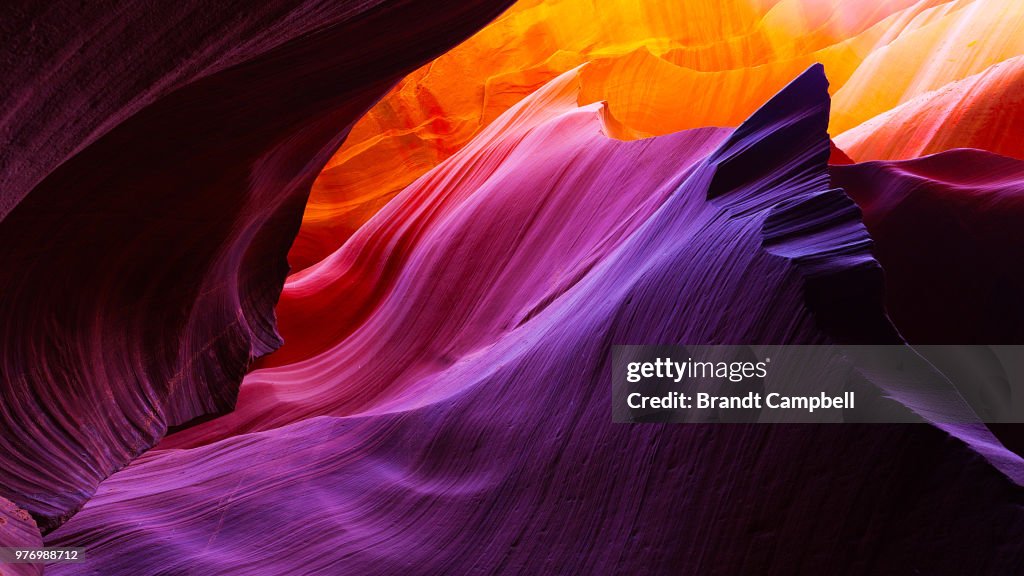 Rocks in Lower Antelope Canyon, Antelope Canyon, Arizona, USA