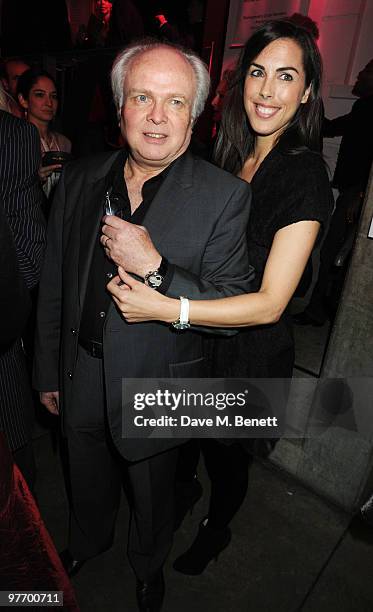 Michael Attenborough and Jessica de Rothschild attend the Almeida 2010 Fundraising Gala, at the Almeida Theatre on March 14, 2010 in London, England.