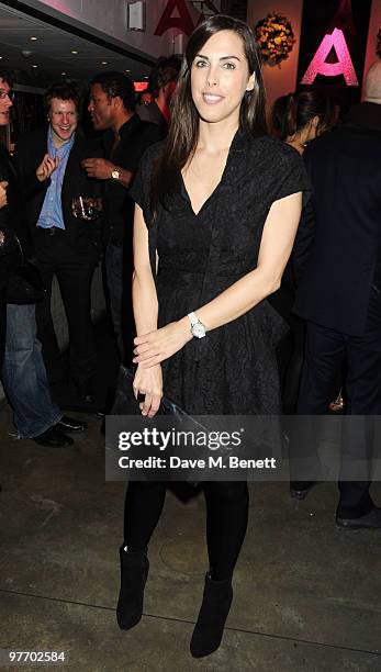 Jessica de Rothschild attends the Almeida 2010 Fundraising Gala, at the Almeida Theatre on March 14, 2010 in London, England.