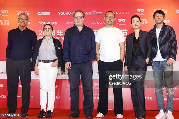 American film producer David Permut, Hungarian director Ildiko Enyedi, Turkish director Semih Kaplanoglu, Chinese director Jiang Wen, Chinese actress...