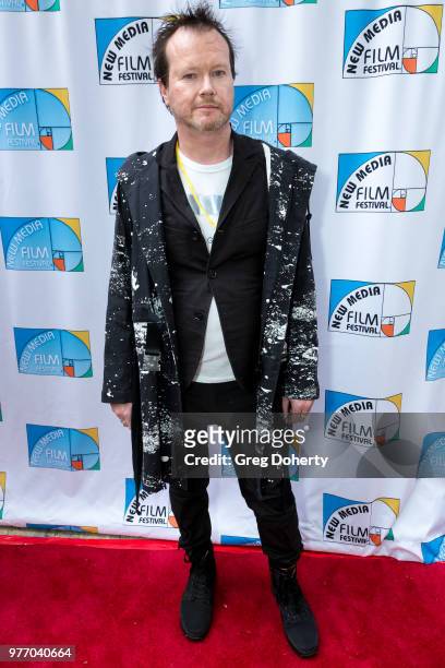 Timothy Morton attends the 9th Annual New Media Film Festival at James Bridges Theater on June 16, 2018 in Los Angeles, California.
