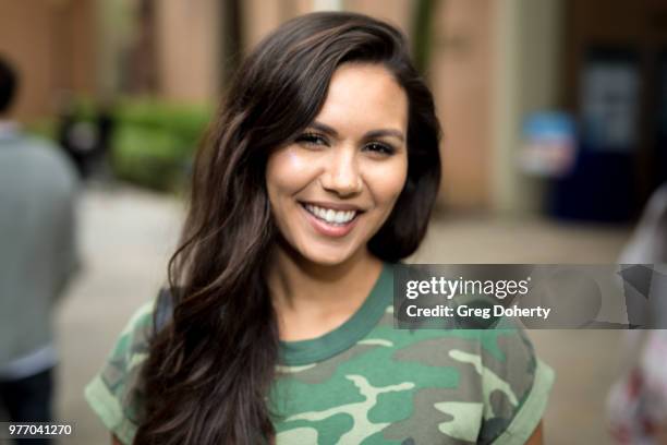 Marceline Abadeer AKA Marceline, the Vampire Queen or Olivia Olson attends the 9th Annual New Media Film Festival at James Bridges Theater on June...