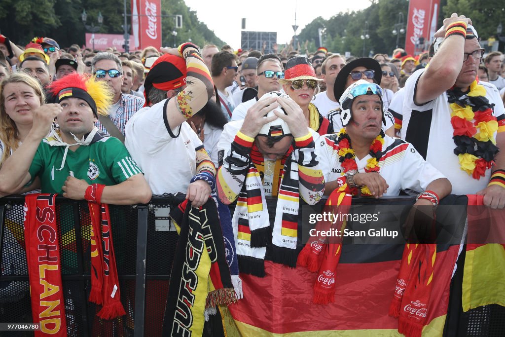 Germany Fans Watch 2018 FIFA World Cup