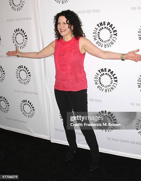 Actress Susie Essman attends the 27th annual PaleyFest Presents "Curb Your Enthusiasm" event at the Saban Theatre on March 14, 2010 in Beverly Hills,...