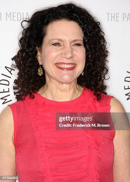 Actress Susie Essman attends the 27th annual PaleyFest Presents "Curb Your Enthusiasm" event at the Saban Theatre on March 14, 2010 in Beverly Hills,...