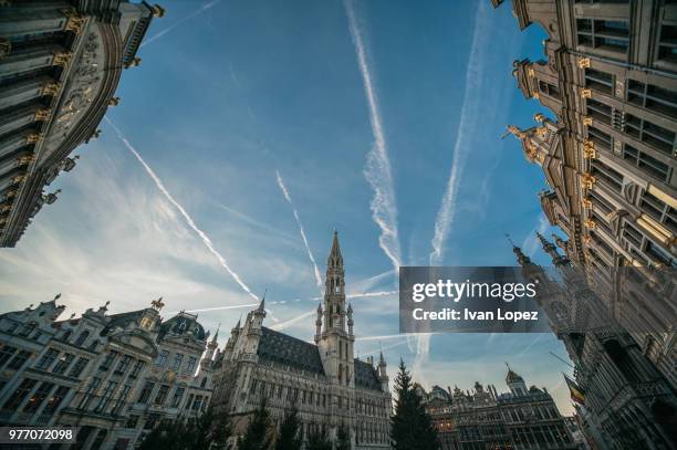 plaza de bruselas - bruselas stock pictures, royalty-free photos & images