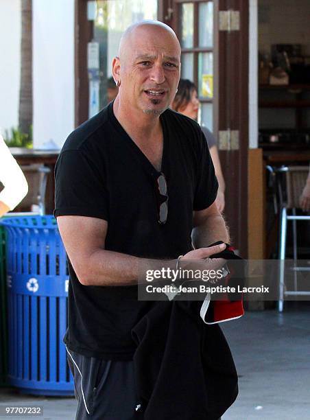 Howie Mandel is seen in Malibu on March 14, 2010 in Los Angeles, California.