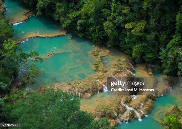 semuc champey - semuc champey stock pictures, royalty-free photos & images