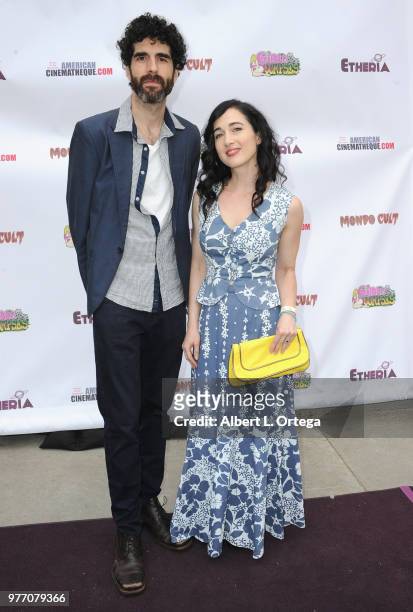 Jason Stare and Catherine Black arrive for the 2018 Etheria Film Night held at the Egyptian Theatre on June 16, 2018 in Hollywood, California.