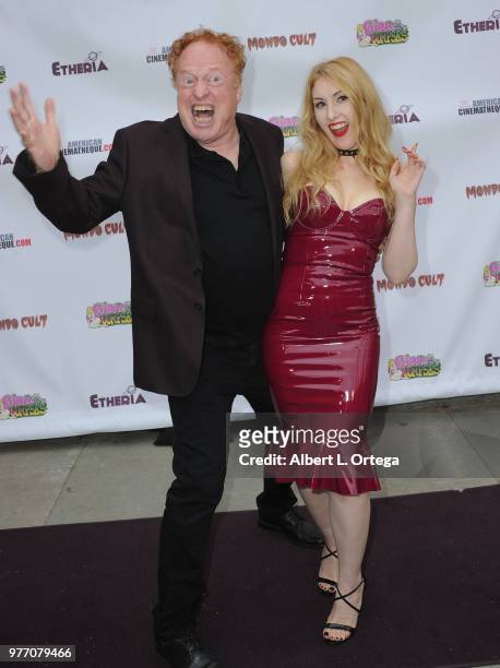 Richard Elfman and Anastasia Elfman arrive for the 2018 Etheria Film Night held at the Egyptian Theatre on June 16, 2018 in Hollywood, California.