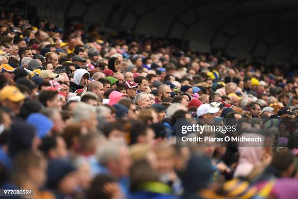 Roscommon , Ireland - 17 June 2018; A general view of spectators during the Connacht GAA Football Senior Championship Final match between Roscommon...