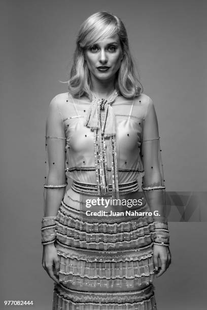 Spanish actress Silvia Alonso is photographed on self assignment during 21th Malaga Film Festival 2018 on April 20, 2018 in Malaga, Spain.