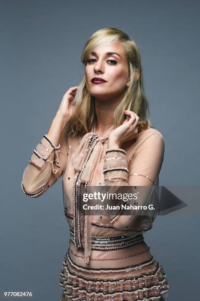 Spanish actress Silvia Alonso is photographed on self assignment during 21th Malaga Film Festival 2018 on April 20, 2018 in Malaga, Spain.