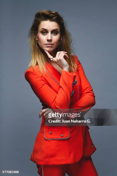 Spanish actress Manuela Velles is photographed on self assignment during 21th Malaga Film Festival 2018 on April 20, 2018 in Malaga, Spain.