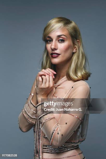 Spanish actress Silvia Alonso is photographed on self assignment during 21th Malaga Film Festival 2018 on April 20, 2018 in Malaga, Spain.