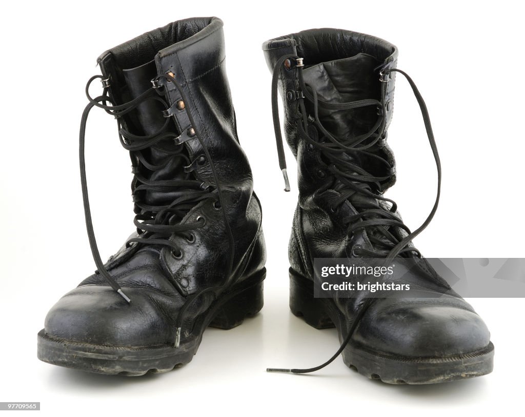 Isolado botas