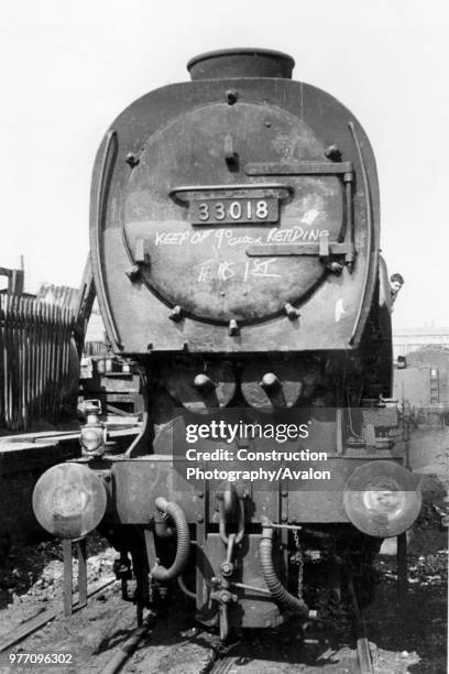 One of Oliver Bulleid's remarkable Q1 Class 0-6-0 introduced in 1942. Despite their unorthodox appearance they were superb engines. These were...