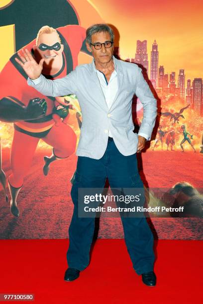 Actor Gerard Lanvin attends the "Les Indestructibles 2" Paris Special Screening at Le Grand Rex on June 17, 2018 in Paris, France.