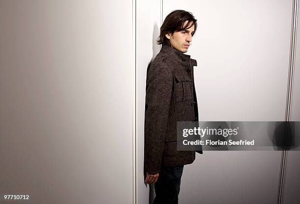 Director Pedro Gonzalez-Rubio poses for a picture during the 'Alamar' portrait session during the 60th Berlin International Film Festival at the...