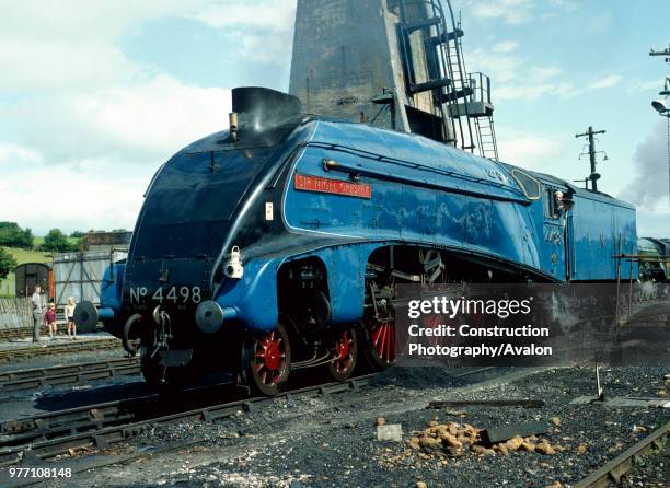 Cumbrian Coast Express, 4498 Sir Nigel Gresley poses at Carnforth, .