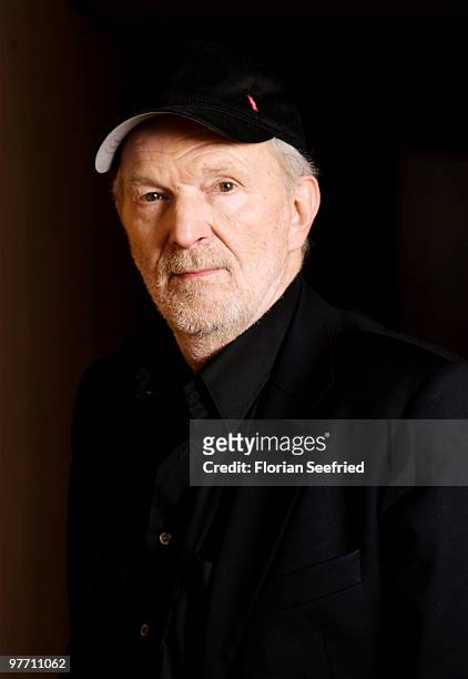 Actor Michael Gwisdek poses for a picture during the 'Boxhagener Platz' portrait session during the 60th Berlin International Film Festival at the...