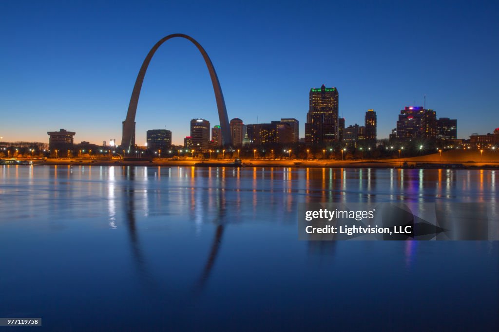 St. Louis, Missouri Downtown Skyline