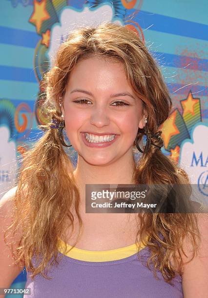 Actress Gage Golightly attends the Make-A-Wish Foundation's Day of Fun hosted by Kevin & Steffiana James held at Santa Monica Pier on March 14, 2010...