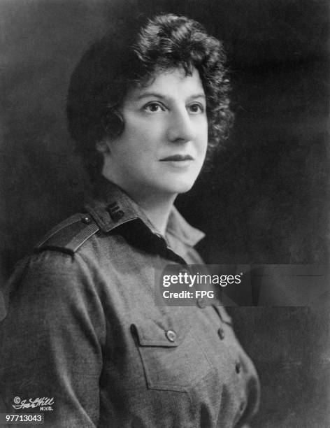 Salvation Army Territorial Commander of the United States Evangeline Booth , circa 1927. She is the daughter of Salvation Army founder William Booth.