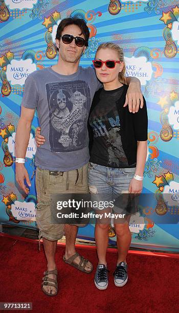 Stephen Moyer and Anna Paquin attend the Make-A-Wish Foundation's Day of Fun hosted by Kevin & Steffiana James held at Santa Monica Pier on March 14,...